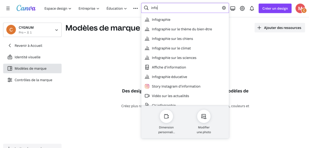 découvrez les dernières fonctionnalités cachées de Canva: les modèles de marque 